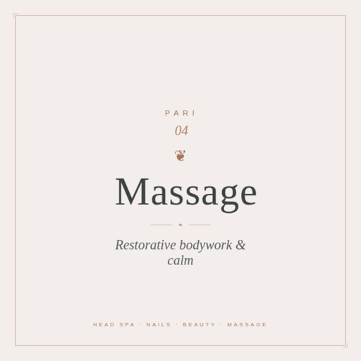 Massage 90 Min